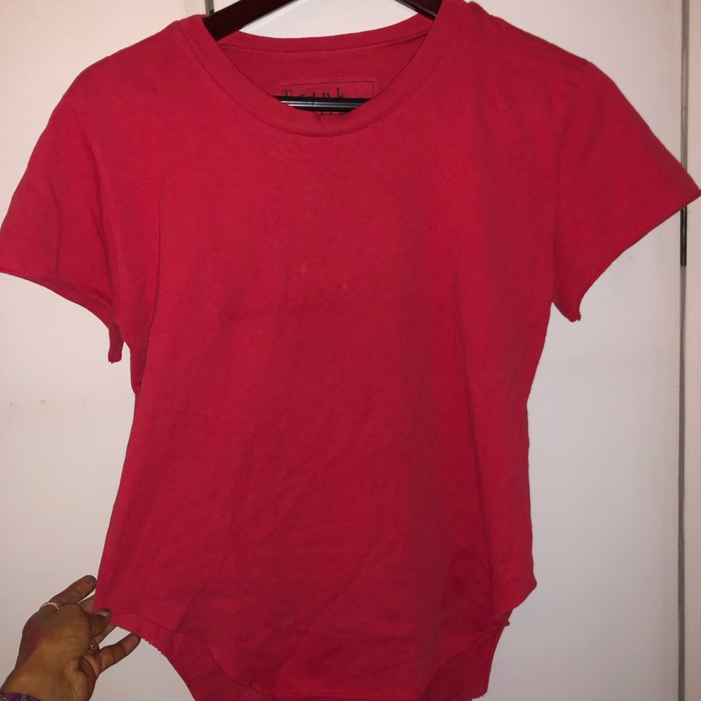 Frank & Eileen Red Tee Lab Crewneck Shirt